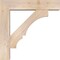 Ekena Millwork Balboa Block Smooth Bracket w/ Offset Brace, Douglas Fir, 7 1/2"W x 34"D x 34"H BKT0806X34X34BOA05SDF - alternate 4